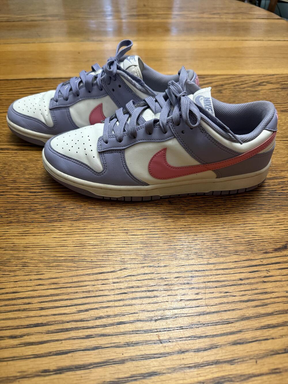 Nike Dunk Low Shoes Womens Size 10.5 DD1503-500 Leather Casual Sneaker